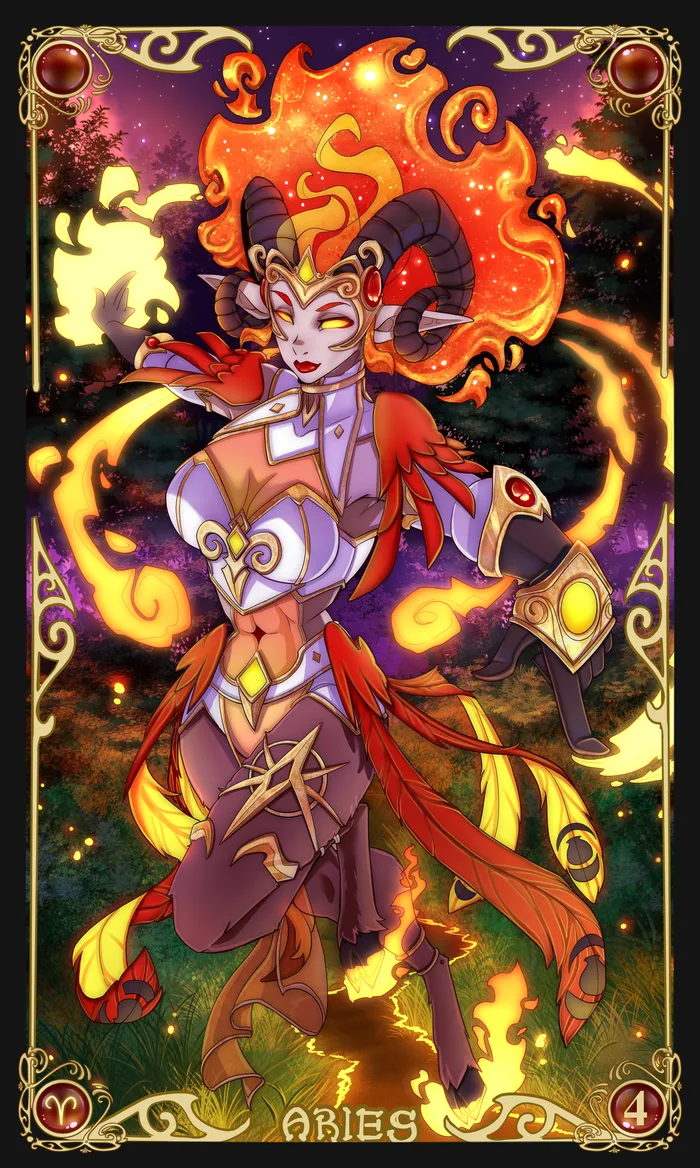 ARIES Starling Oracle card